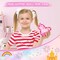 Wooden Fairytale Lacing Card for Kids 3-5, Sewing Cards for Toddlers, Toddler Arts and Craft, Fine Motor Skill Toys, 6 Wooden Panels and 6 Matching Laces, Gift for Boys, Girls